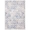 Safavieh 3 x 5 ft. Amelia Rectangle Power Loomed Area RugLight Grey & Blue ALA783G-3 - alternate 1